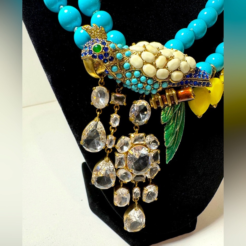 J CREW | PARROT STATEMENT NECKLACE